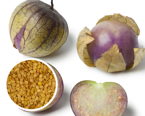 De Milpa Tomatillo Organic Seeds Heirloom Non-GMO (20+ Seeds)