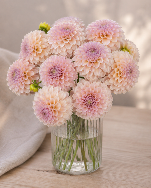 Dahlia - KA's® Cinder Rose (Rooted Cutting) Flower Live Plant (2.5" pot)