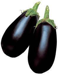 Eggplant Black Enorma Hybrid Seeds Non-GMO (20+ Seeds)